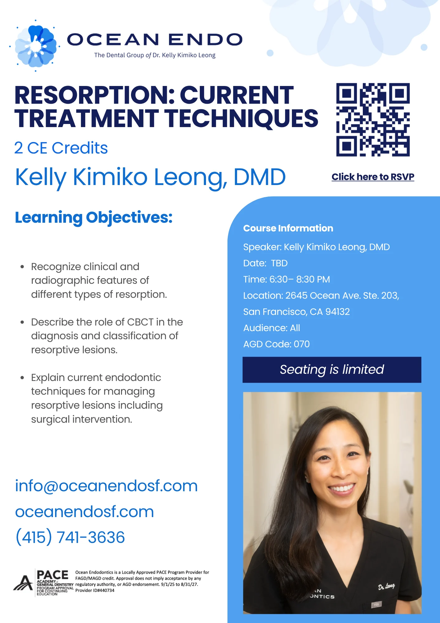 Resorption: Current Treatment Techniques continuing education flyer